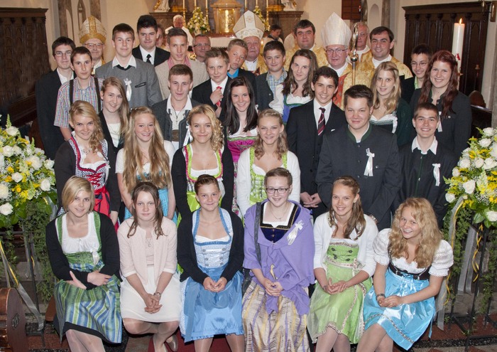 Gruppenfoto FirmungRamsau Mai2014
