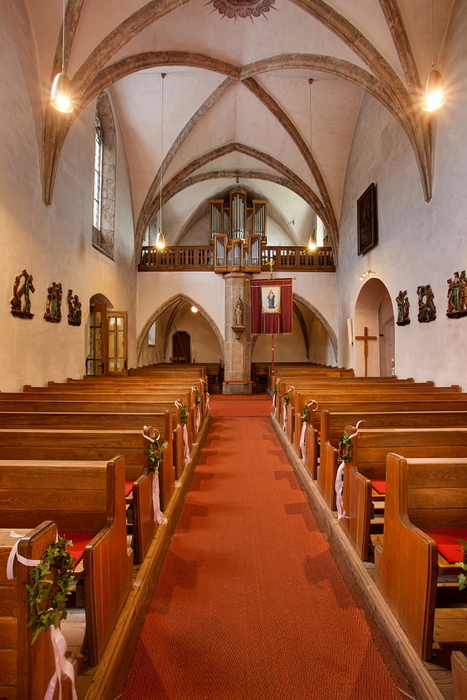 Kirchenschiff Ansicht