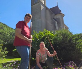 Blumenschmuck Ramsau