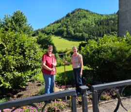 Blumenschmuck Ramsau