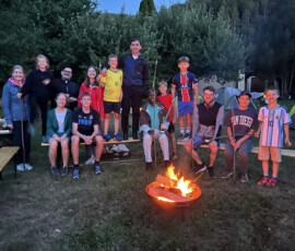 Zelten im Pfarrgarten Ramsau
